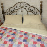 Одеяло 1,5-спальное Magic Wool Меринос Локон/хлопок из шерсти мериноса зимнее 140x200