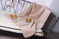 Плед (легкое одеяло) из шерсти верблюда Magic Wool Верблюд Капучино 240х200