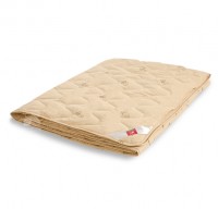 Одеяло из верблюжьей шерсти 2-спальное (стандарт) легкое Легкие Сны тик Верби 172х205